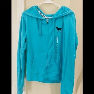 NWT VICTORIAS SECRET PINK ZIP HOODIE